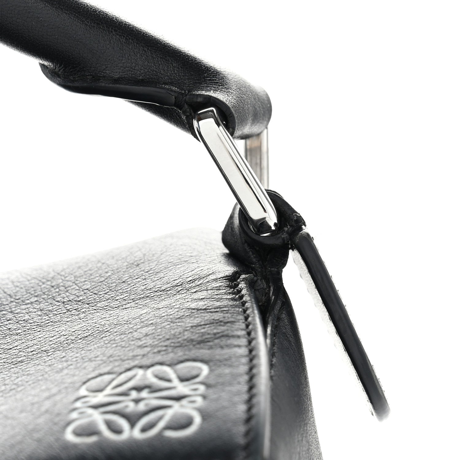 Loewe Calfskin Medium Puzzle Bag Black 11 of 11