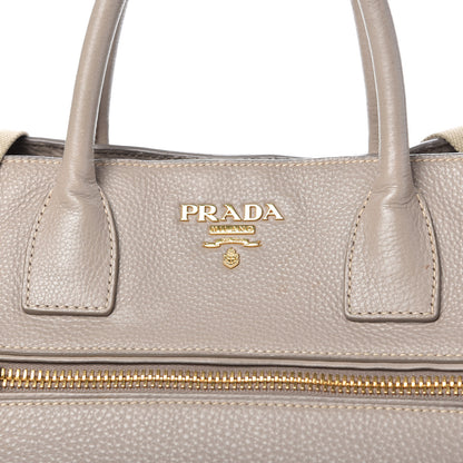 Prada Vitello Daino Tote Argilla 10 of 12