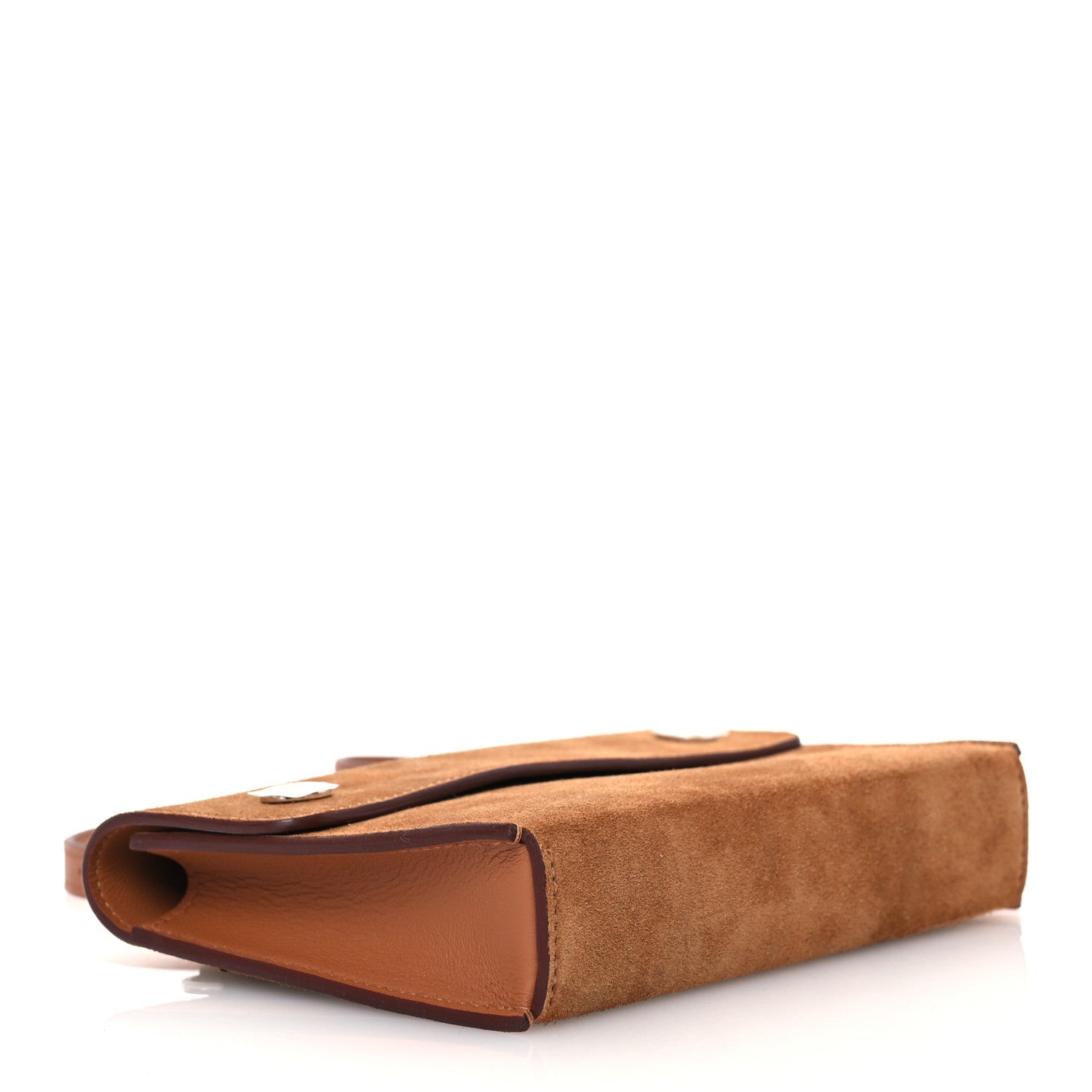 Hermes Veau Grizzly Swift Hermesnap Wallet Sesame 4 of 13