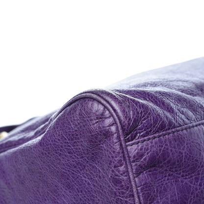 Balenciaga Agneau Giant 21 Gold Hardware Velo Dark Violet 10 of 12