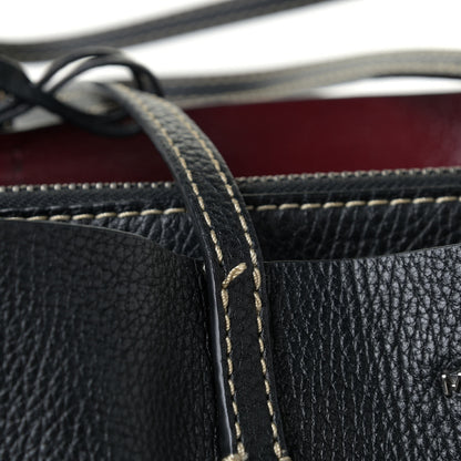 Marc Jacobs Grained Calfskin Grind Shopper Tote Black 14 of 16