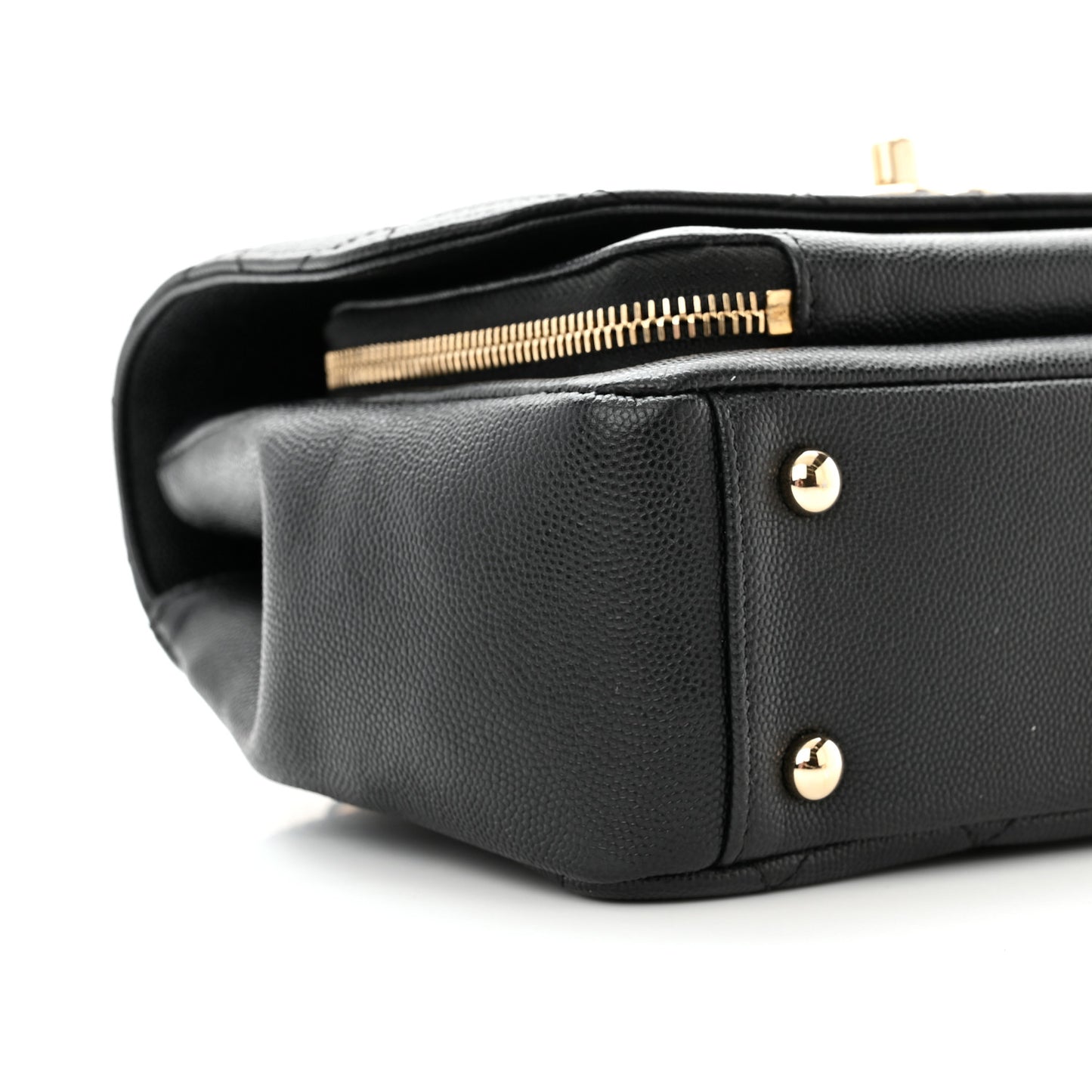 Caviar Quilted Medium Business Affinity Flap Black