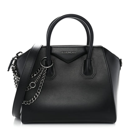 Givenchy Smooth Calfskin Chains Small Antigona Black 1 of 10