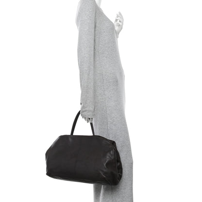 The Row Nappa Elio Bourse Bag Wood Brown 2 of 9