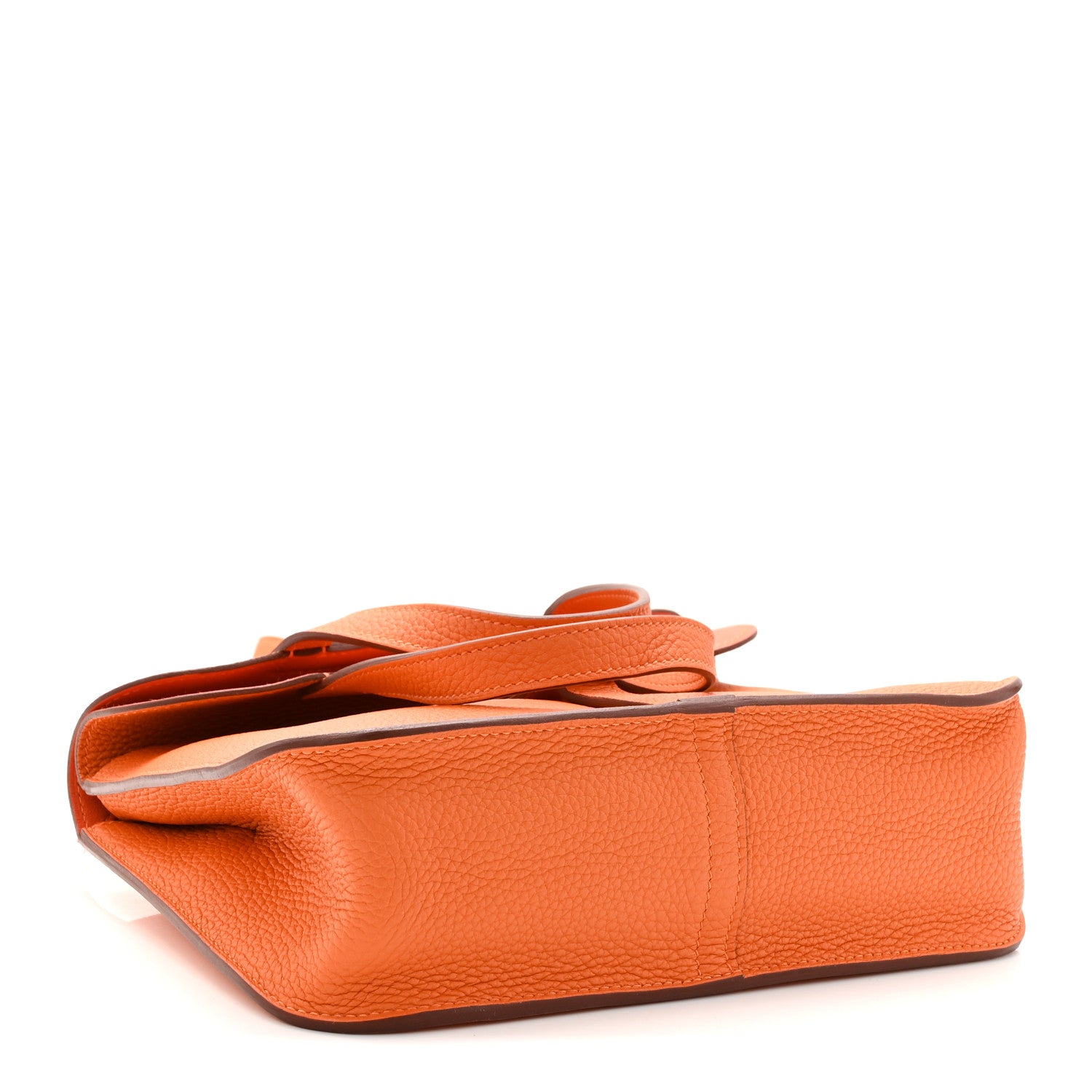Hermes Taurillon Clemence Halzan 25 Orange 1841056 – FASHIONPHILE