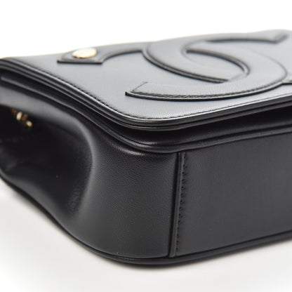 Chanel Lambskin CC Mania Flap Bag Black 8 of 12