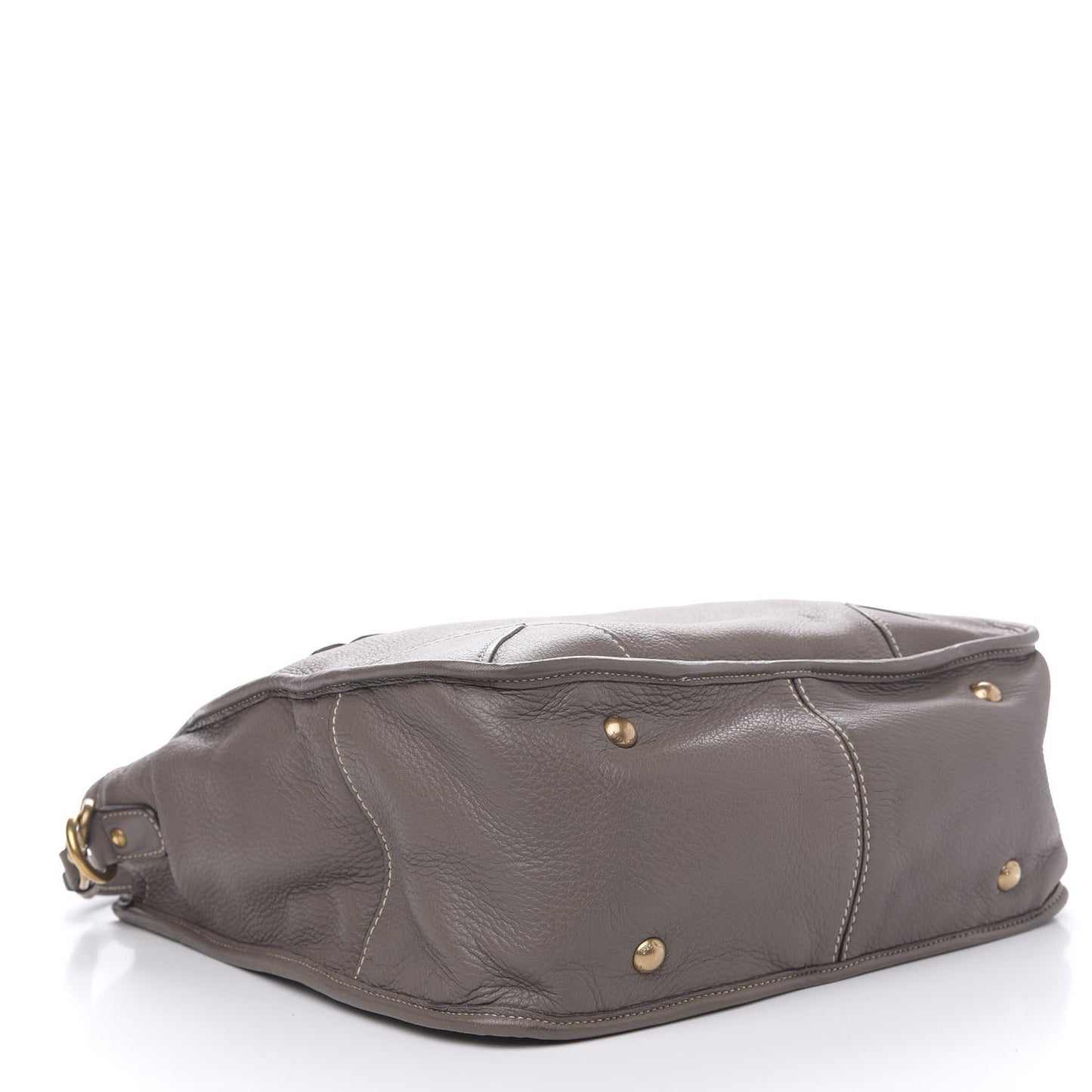 Cervo Deerskin Shoulder Bag Argilla