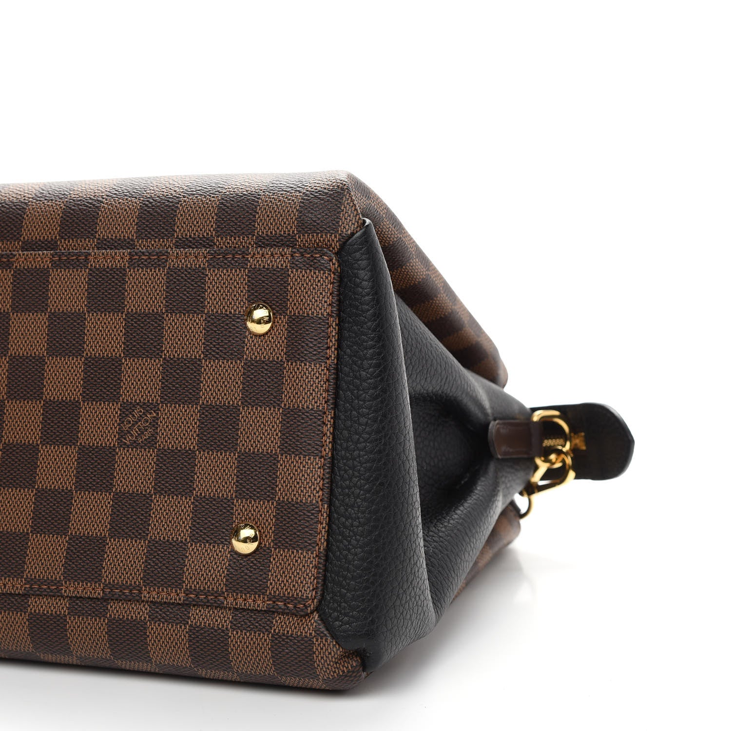 Louis Vuitton Cuir Taurillon Damier Ebene Normandy Black 8 of 8