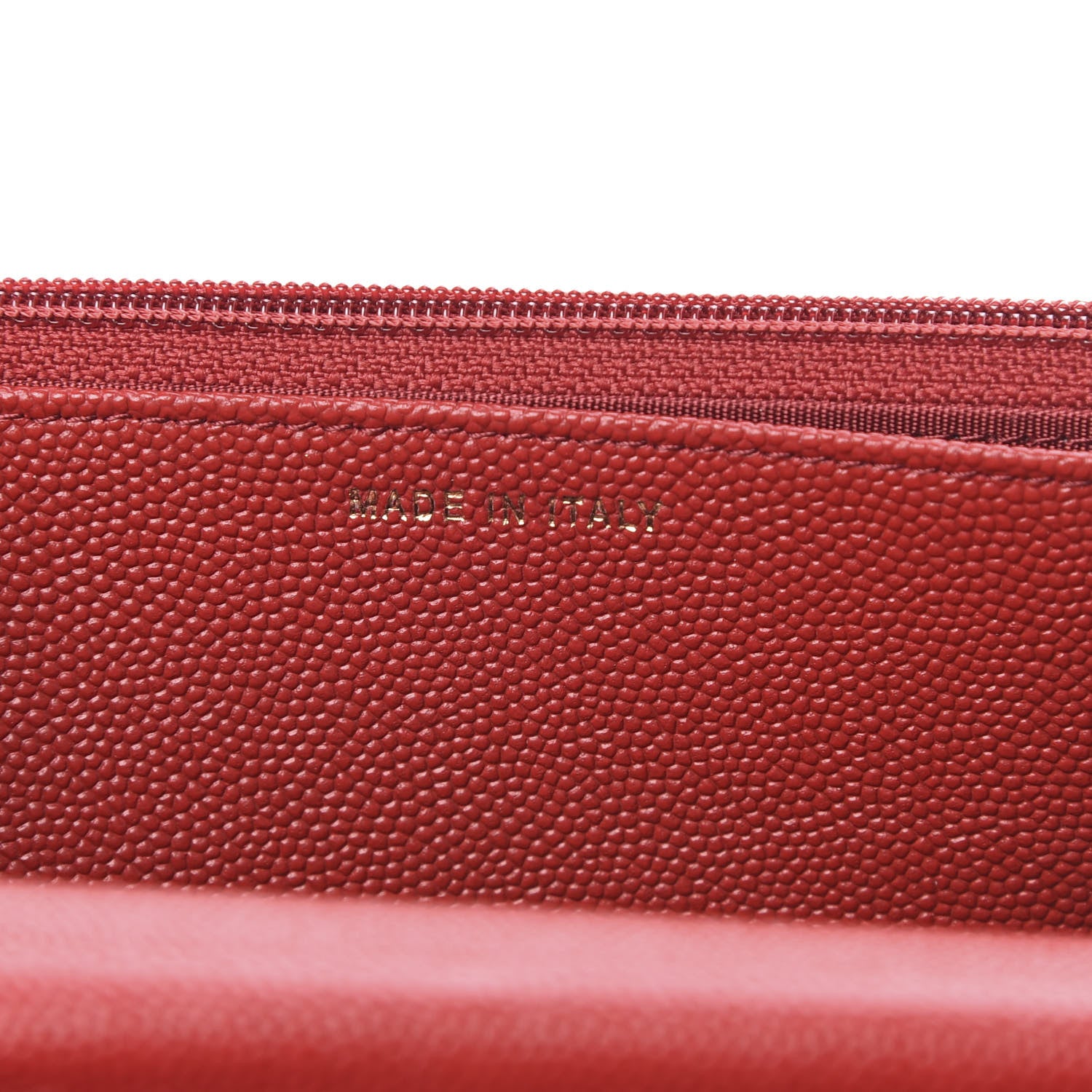 Chanel Caviar Quilted Vintage Mademoiselle Wallet On Chain WOC Red 7 of 14