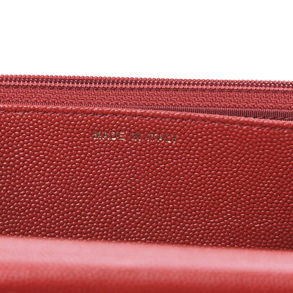 Chanel Caviar Quilted Vintage Mademoiselle Wallet On Chain WOC Red 7 of 14