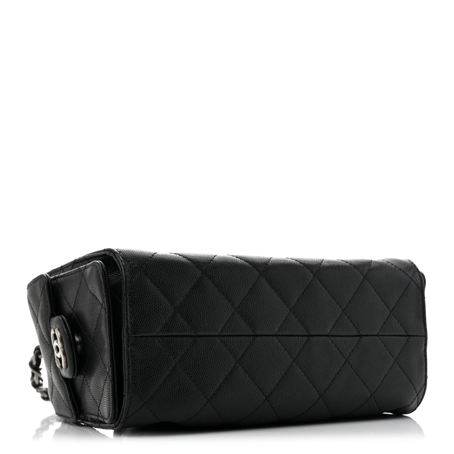 Chanel Caviar Quilted Mini Chanel 25 Handbag Black 4 of 9
