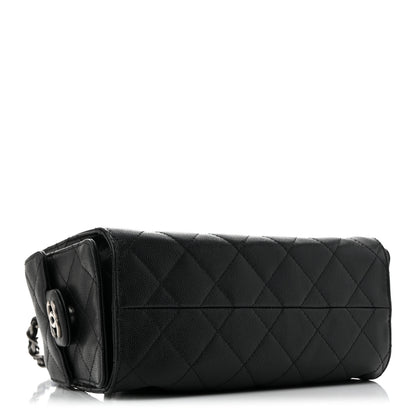Chanel Caviar Quilted Mini Chanel 25 Handbag Black 4 of 9