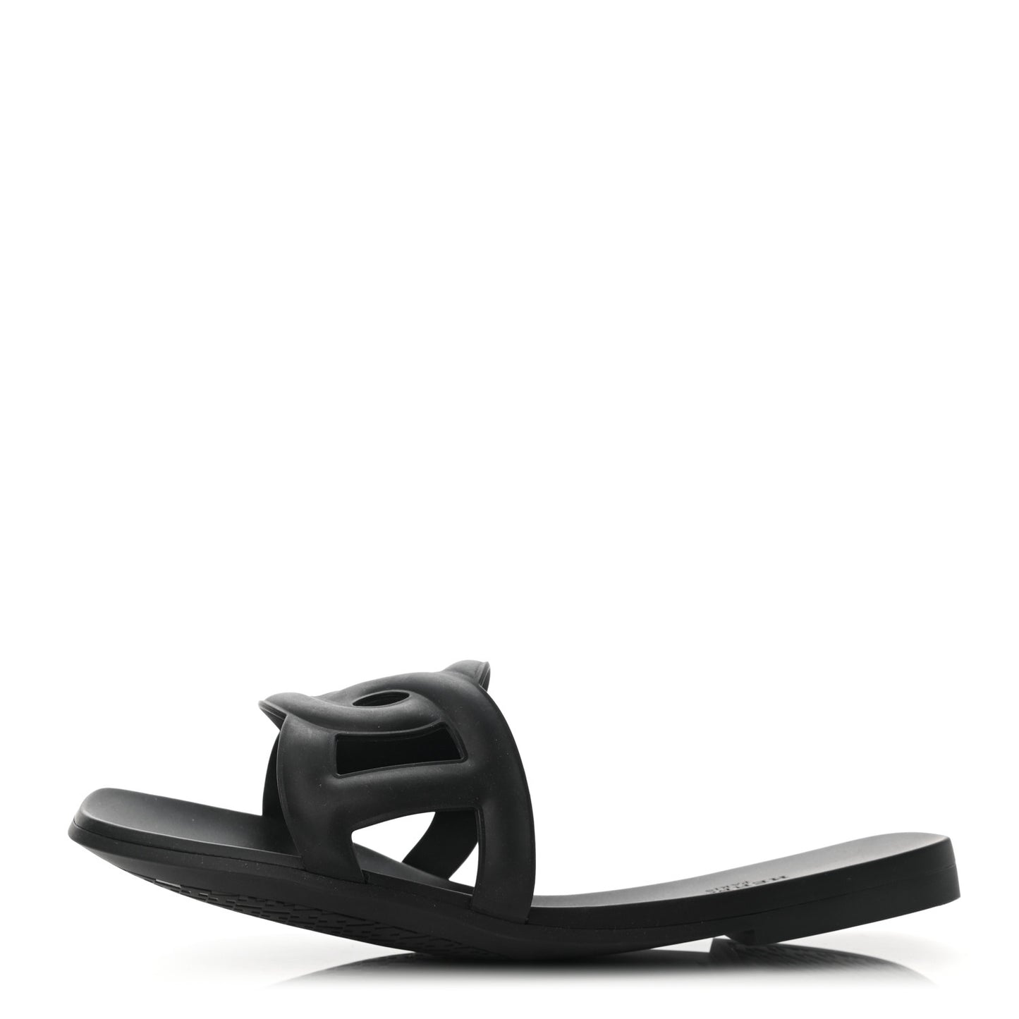 Rubber Aloha Sandals 36 Black