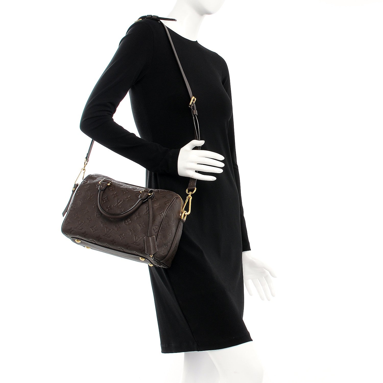 Louis Vuitton Empreinte Speedy Bandouliere 25 Terre 3 of 9