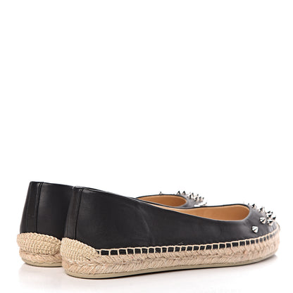Christian Louboutin Nappa Aliochette Espadrilles 39 Black 4 of 10