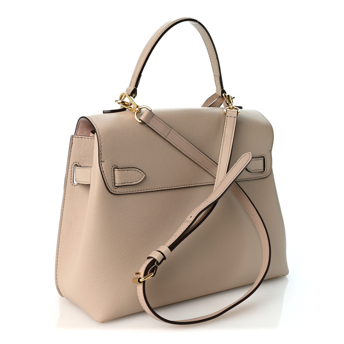 Louis Vuitton Soft Calfskin Lockme Ever MM  Greige 3 of 10