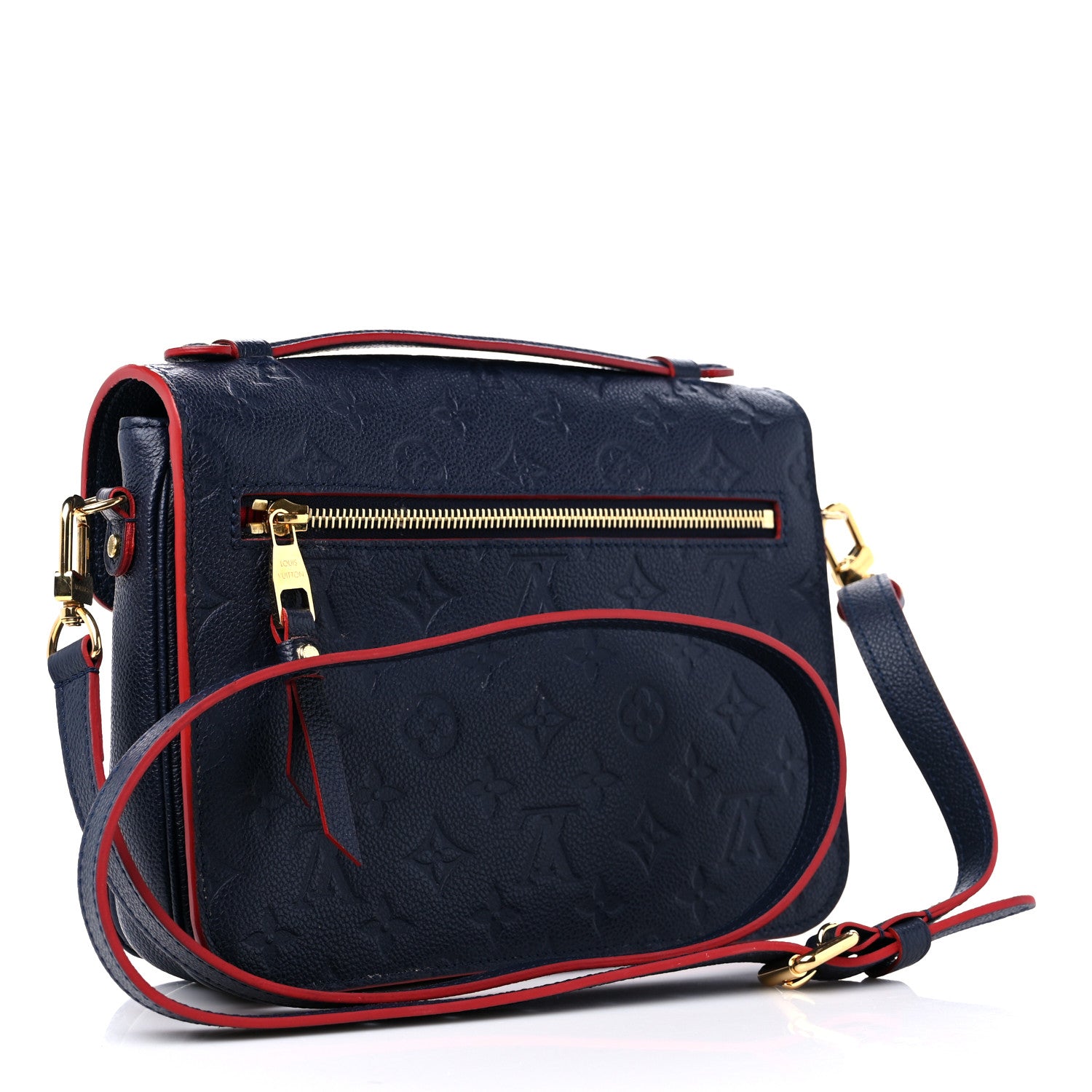 Louis Vuitton Empreinte Pochette Metis Marine Rouge 3 of 10