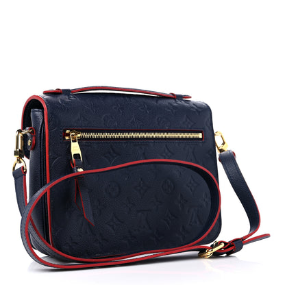Louis Vuitton Empreinte Pochette Metis Marine Rouge 3 of 10