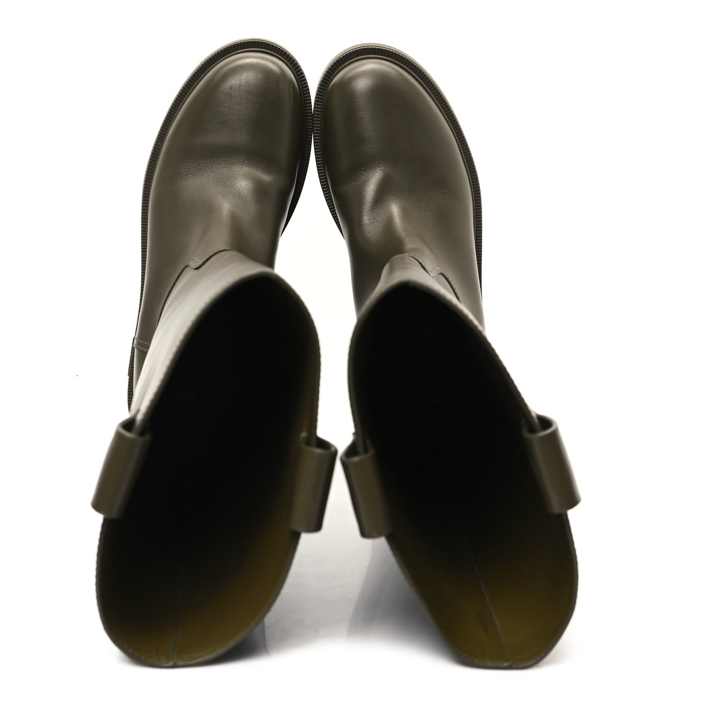 Calfskin Filo Boots 40 Green