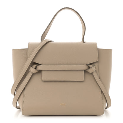 Celine Grained Calfskin Nano Belt Bag Light Taupe 1 of 13