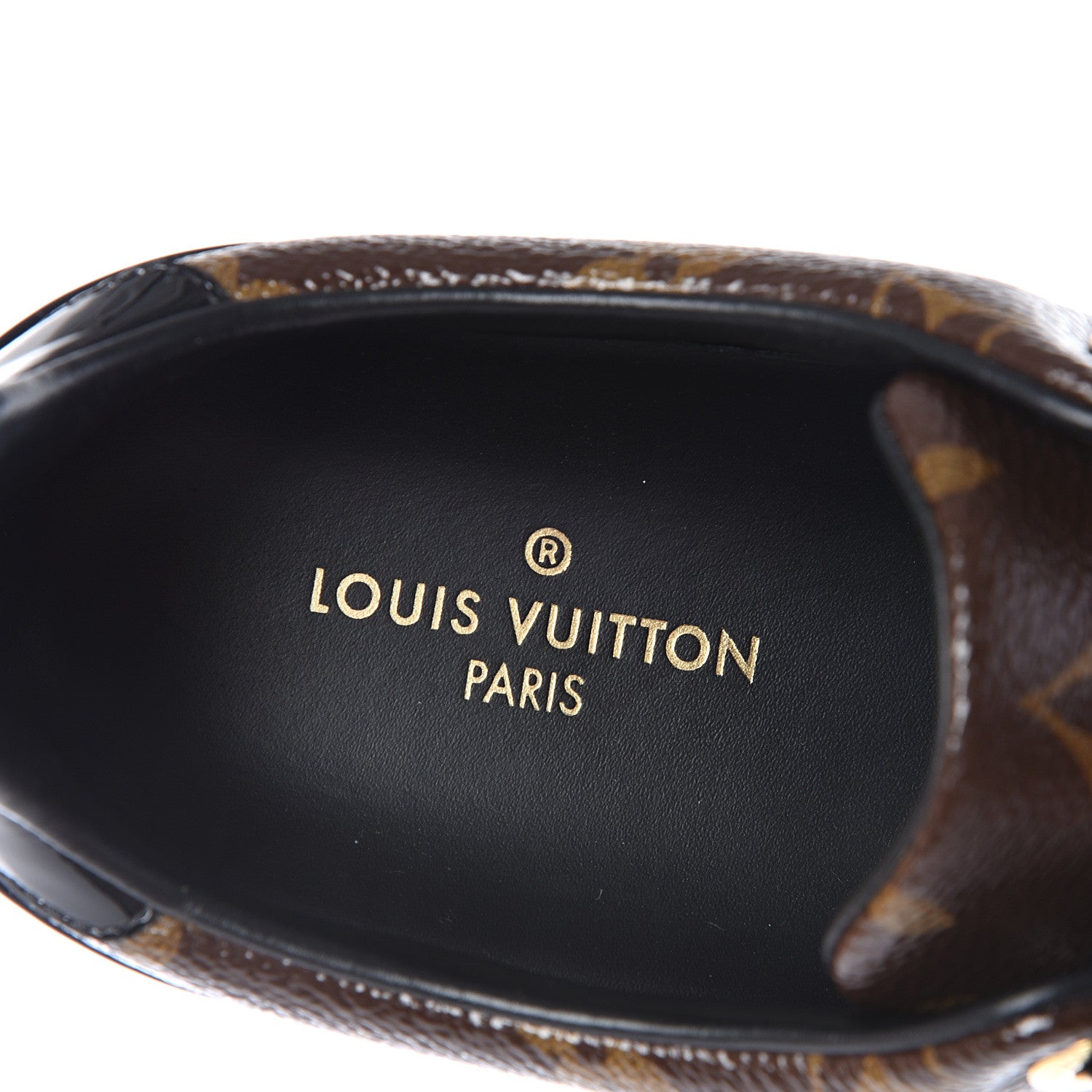 Louis Vuitton Patent Monogram Frontrow Sneakers 35.5 8 of 10