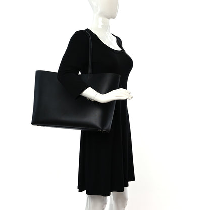 Jimmy Choo Grainy Calfskin Nine2Five East West Tote Black 2 of 10