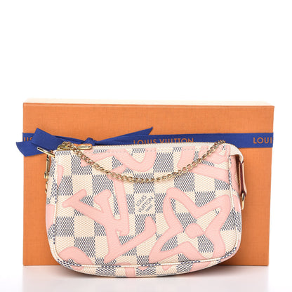 Louis Vuitton Damier Azur Tahitienne Mini Pochette Accessories 10 of 10