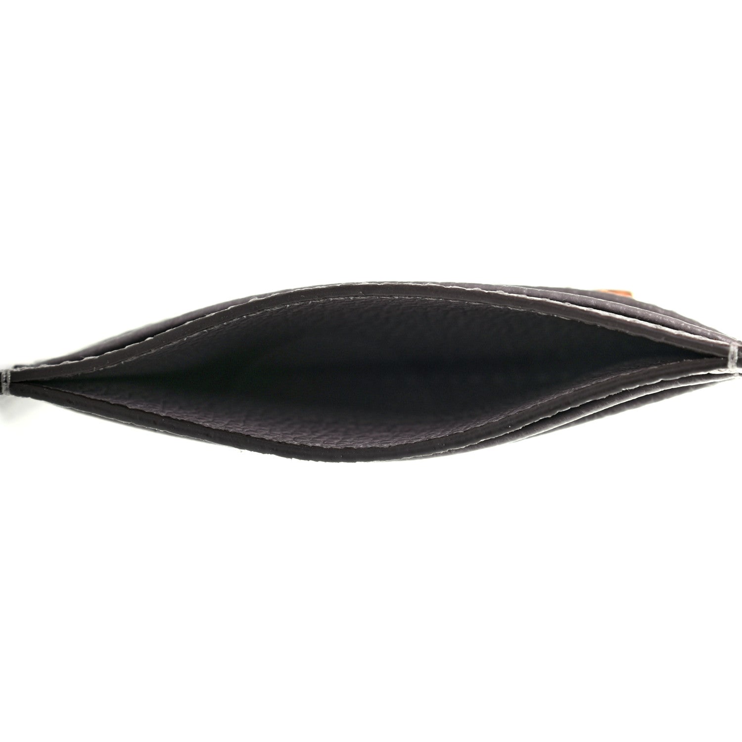 Gucci Grainy Calfskin Zumi Card Holder Dusty Grey 5 of 6