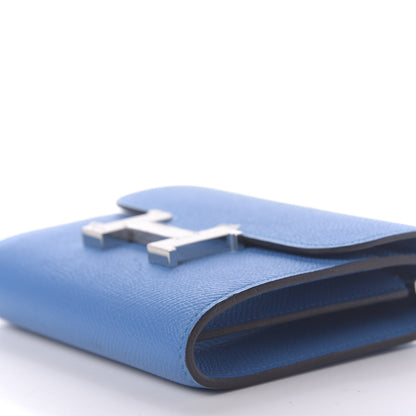 Hermes Epsom Constance Short Wallet Mykonos 8 of 11
