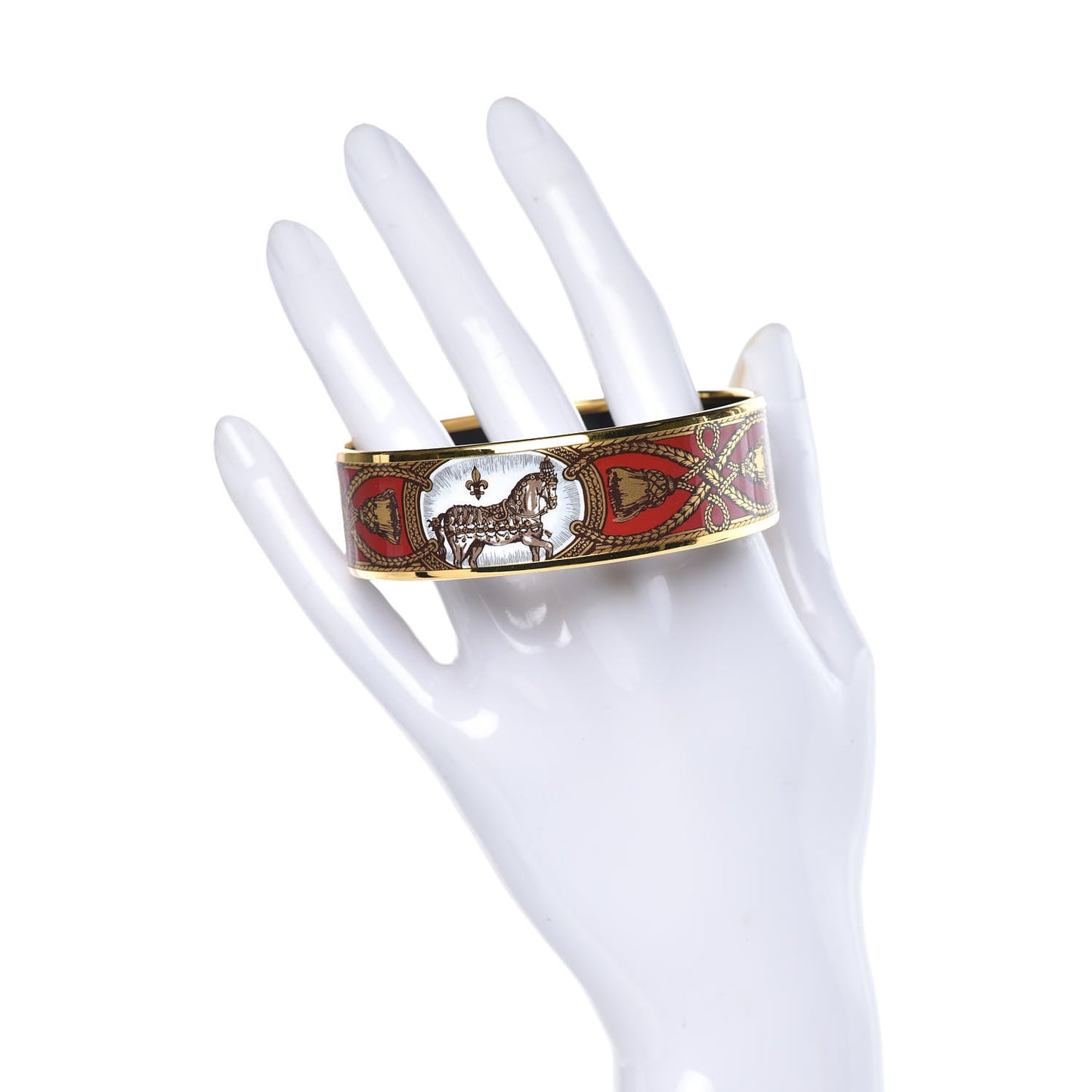 Enamel Printed Wide Grand Apparat Bracelet 70