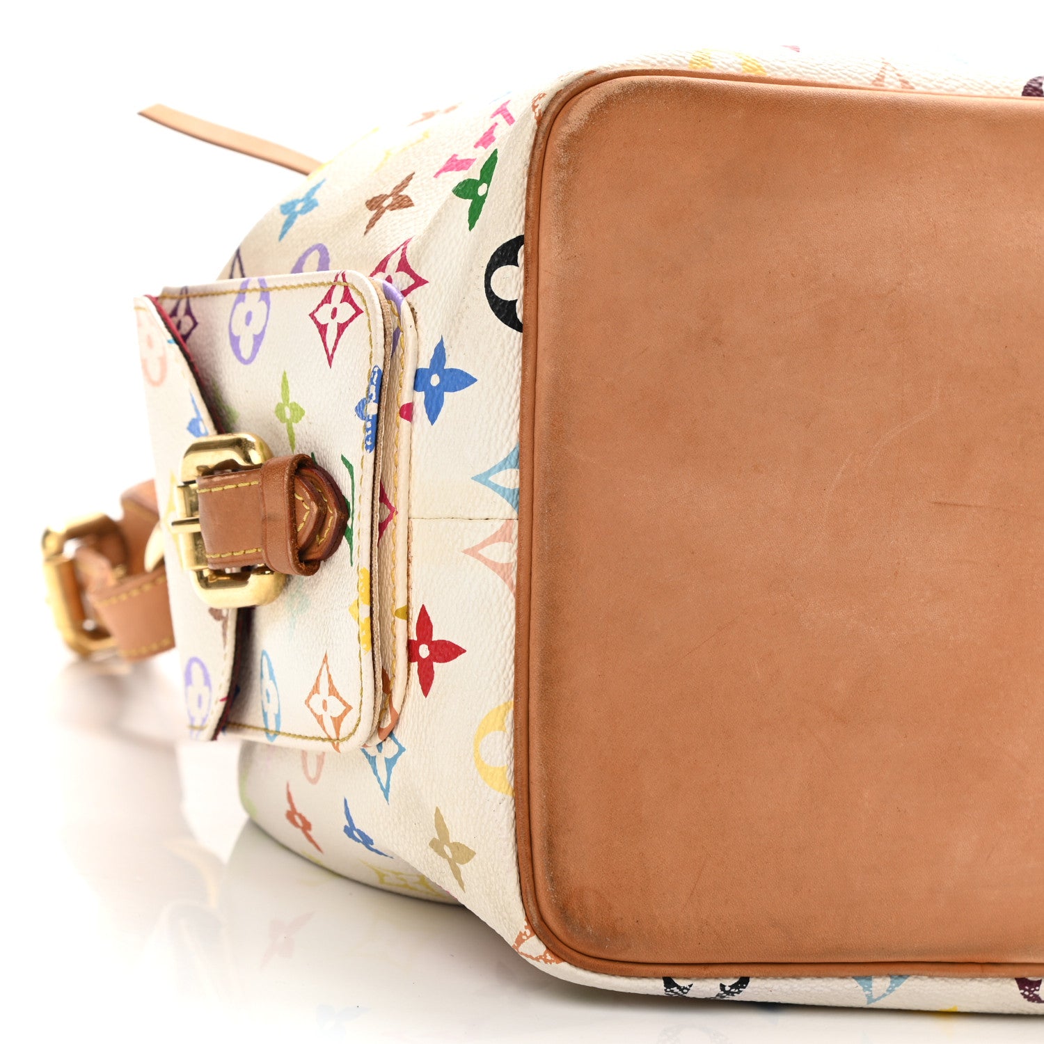 Louis Vuitton Monogram Multicolor Petit Noe White 8 of 11