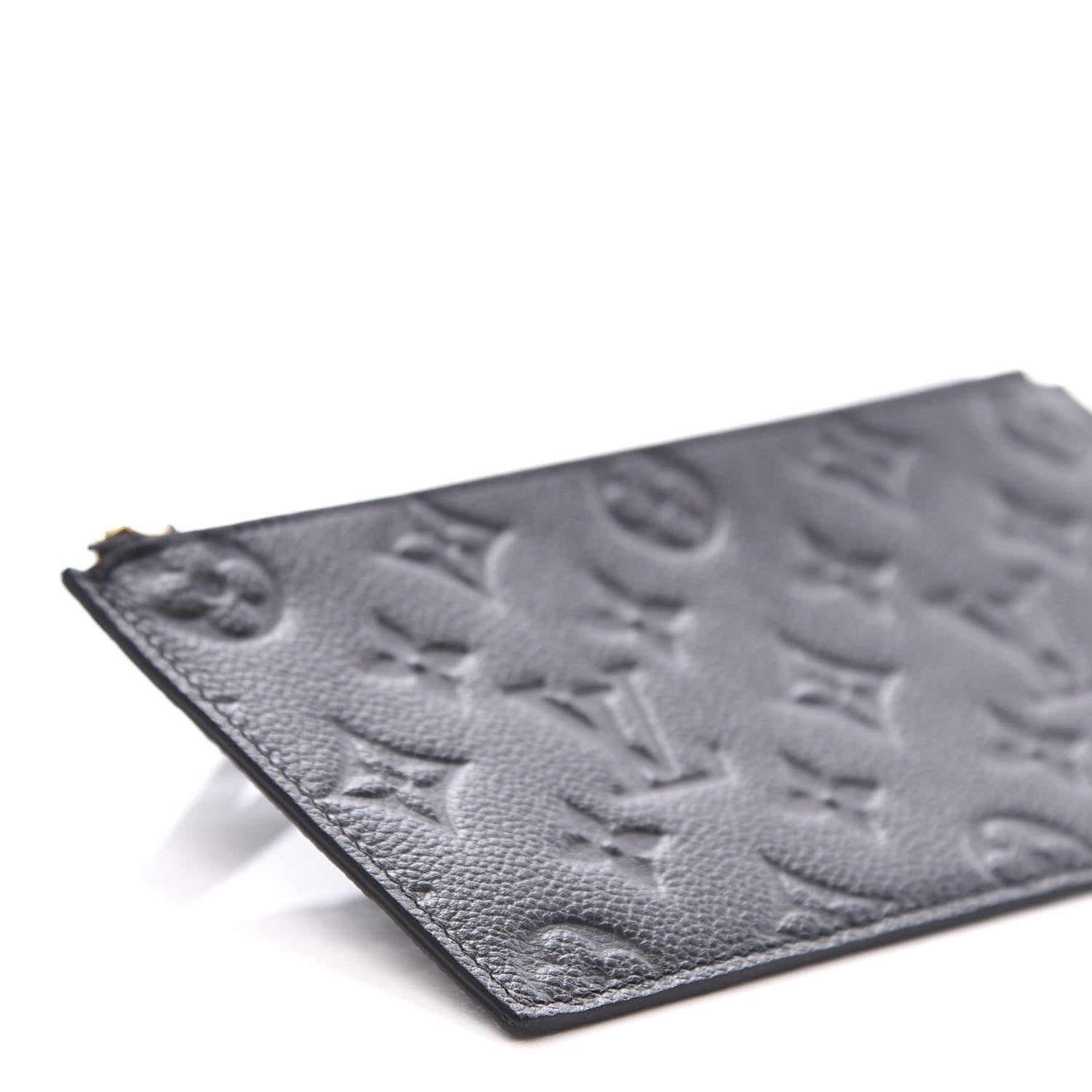 Louis Vuitton Empreinte Felicie Chain Wallet Zippered Insert Black 6 of 7
