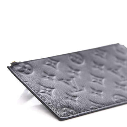Louis Vuitton Empreinte Felicie Chain Wallet Zippered Insert Black 6 of 7