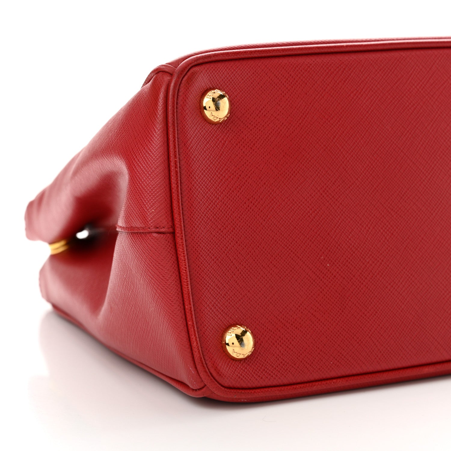 Prada Saffiano Lux Medium Galleria Double Zip Tote Fuoco 9 of 19