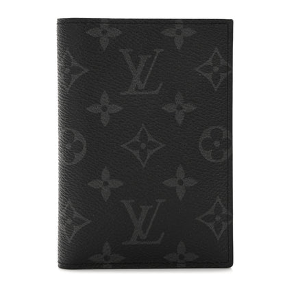 Louis Vuitton Monogram Eclipse Passport Cover 1 of 7
