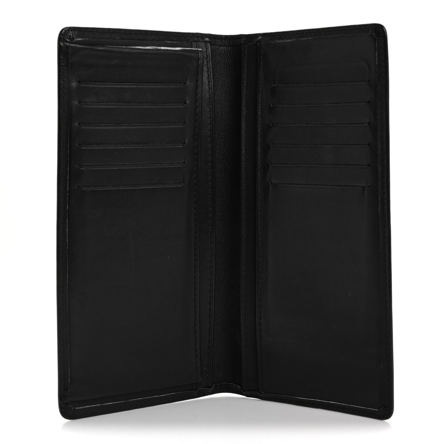 Nappa Mens Marco Chicago Perforated Brazza Wallet Black