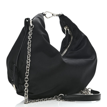 Prada Tessuto Nylon Saffiano Re-Edition 2006 Shoulder Bag Black 3 of 9