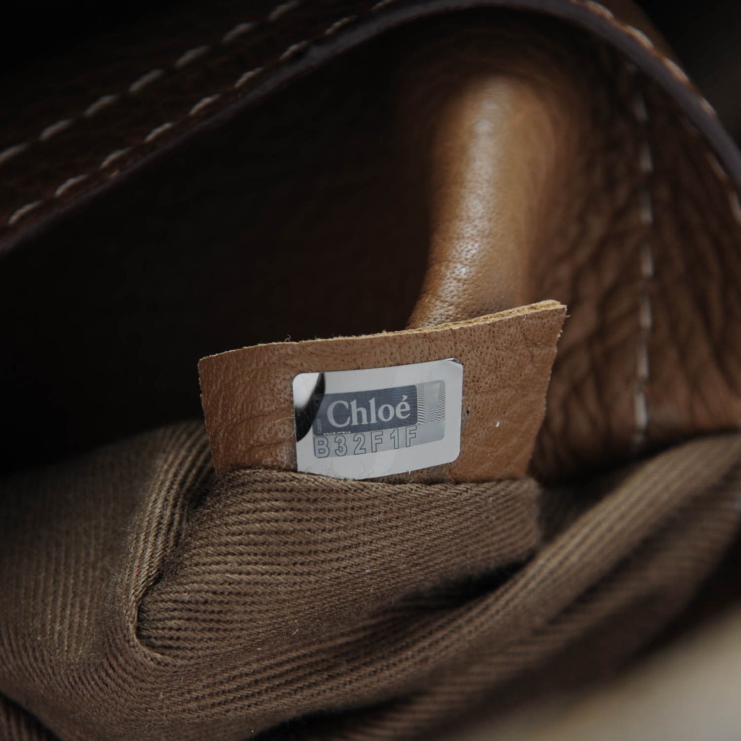 Grained Calfskin Medium Marcie Saddle Bag Seed