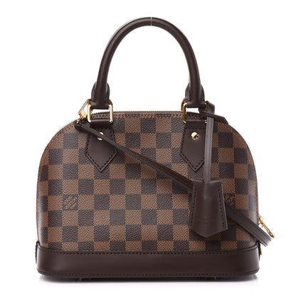 Louis Vuitton Damier Ebene Alma BB 1 of 11