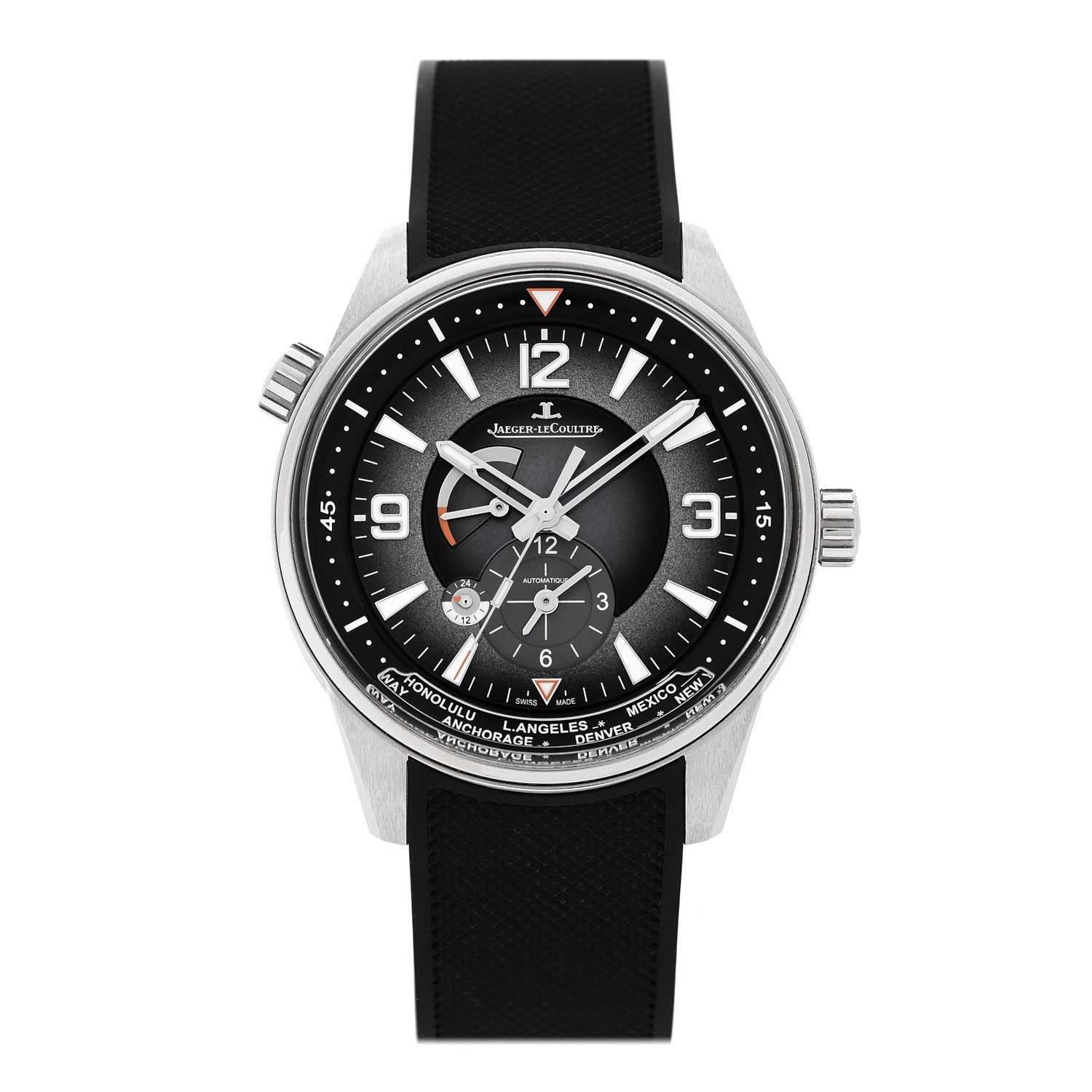 Jaeger-LeCoultre Stainless Steel Rubber 42mm Polaris Automatic Watch Grey Q9078640 1 of 4