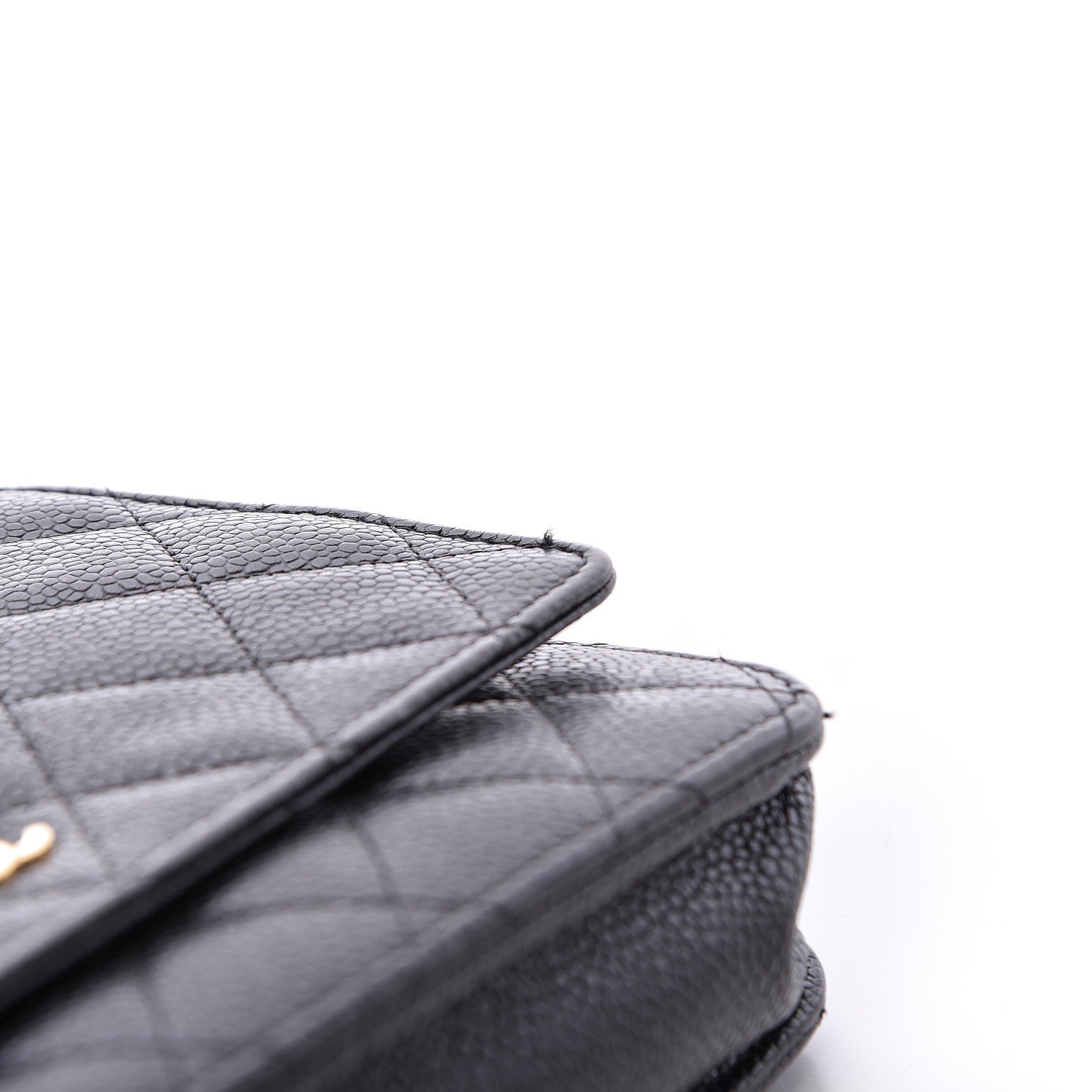 Chanel Caviar Quilted Wallet On Chain WOC Black 16 of 19