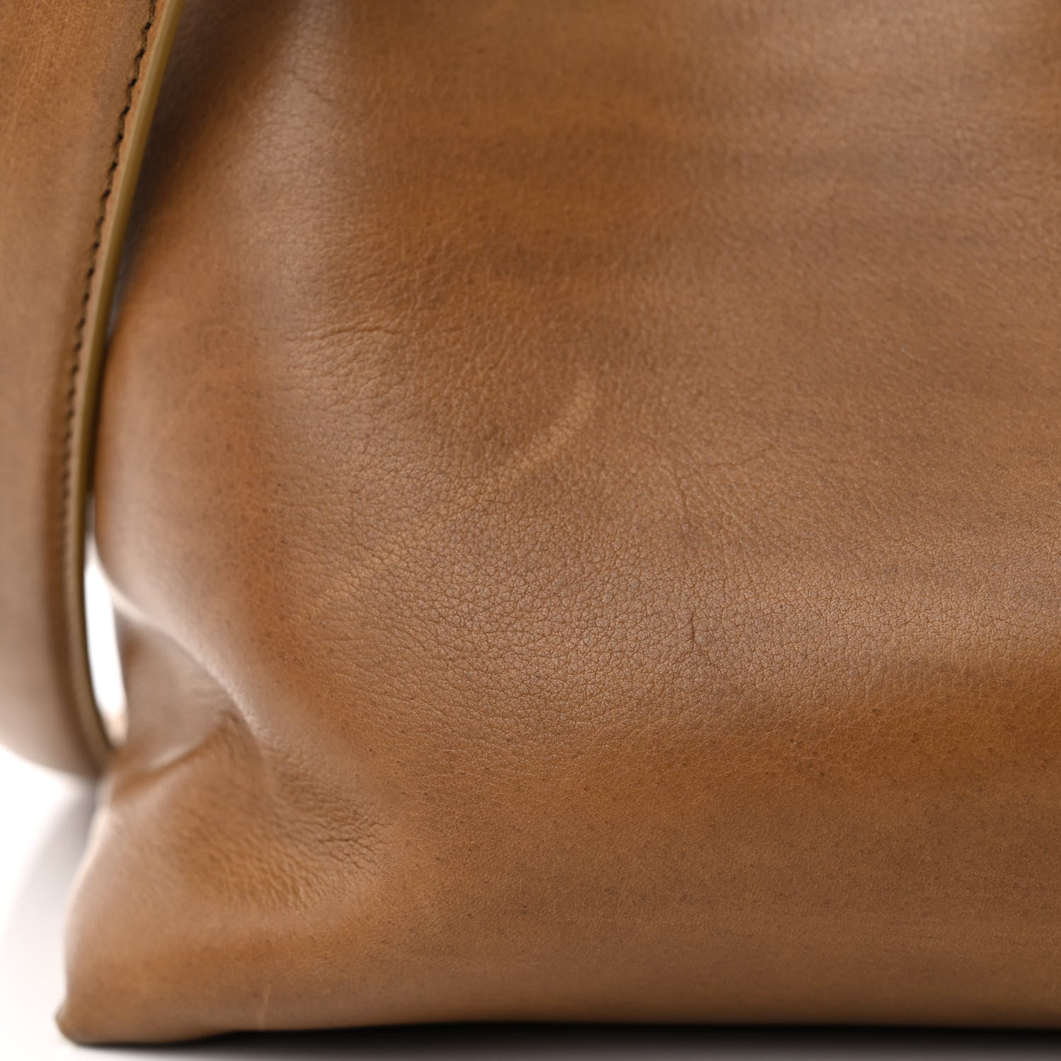 The Row Saddle Calfskin Sienna Shoulder Bag Camel 14 of 17