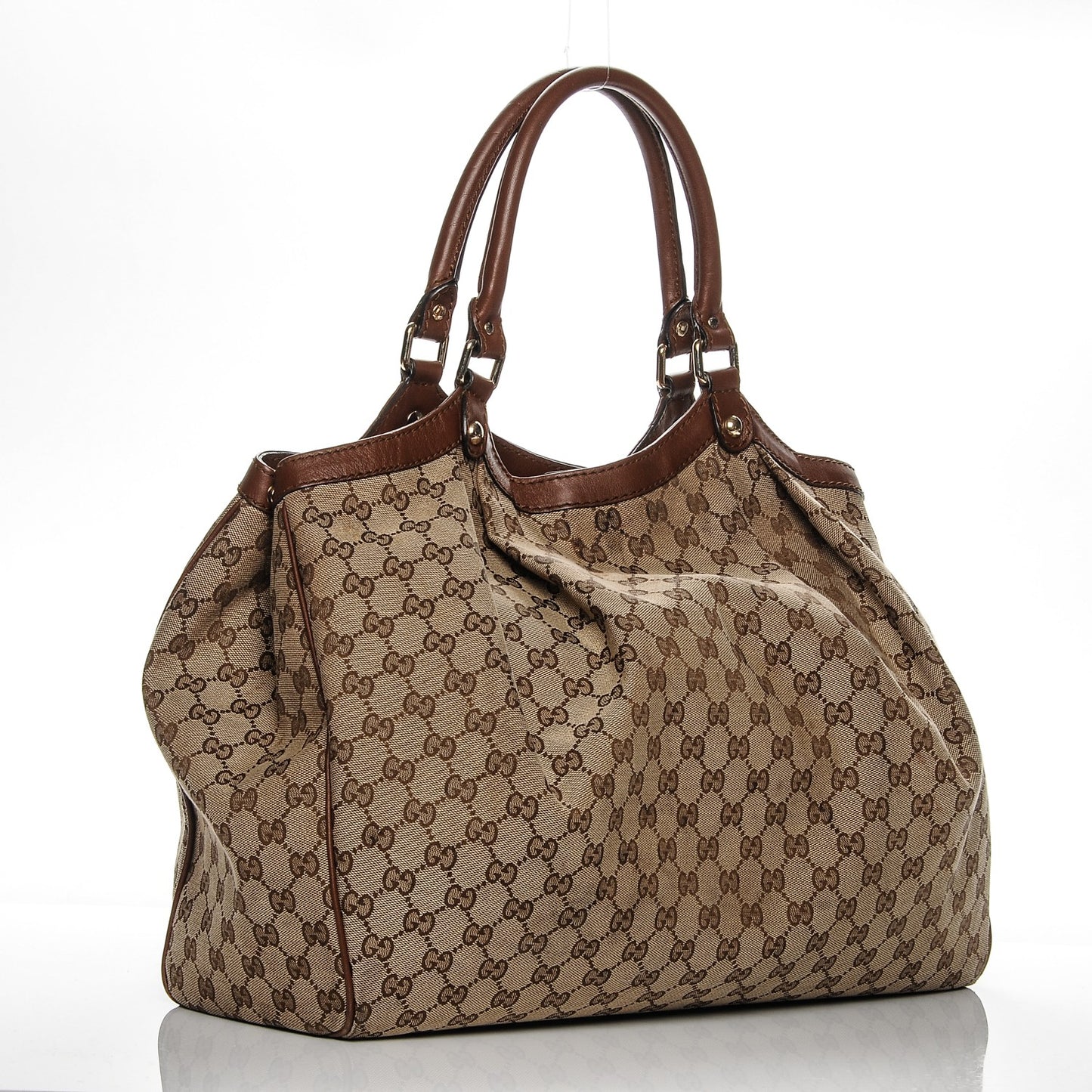 Monogram Large Sukey Tote Brown