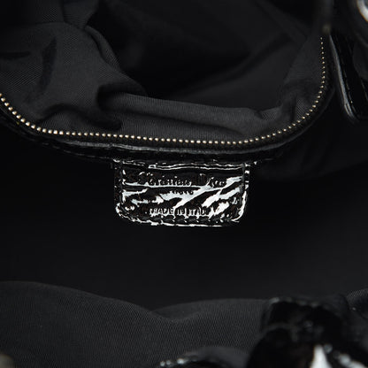 Christian Dior Patent Cannage Medium Le Trente Tote Black 6 of 11