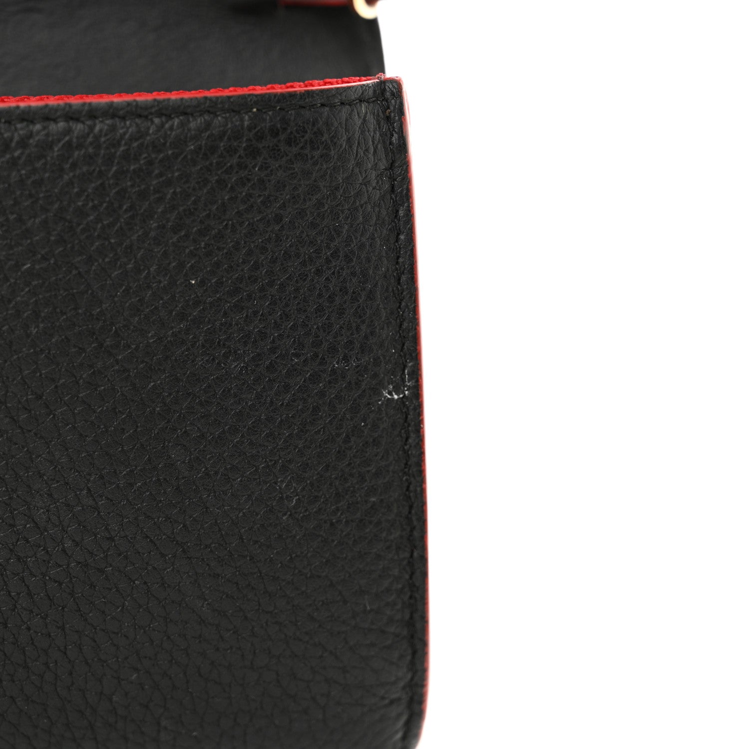 Christian Louboutin Calfskin Boudoir Chain Wallet Black 10 of 13