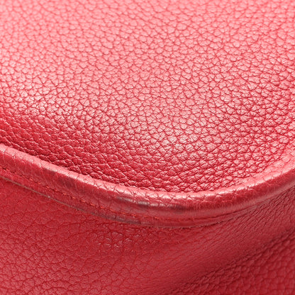 Hermes Taurillon Clemence Evelyne GM Rouge 10 of 10