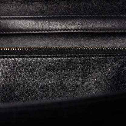 Celine Box Calfskin Medium Classic Box Flap Bag Black 9 of 11