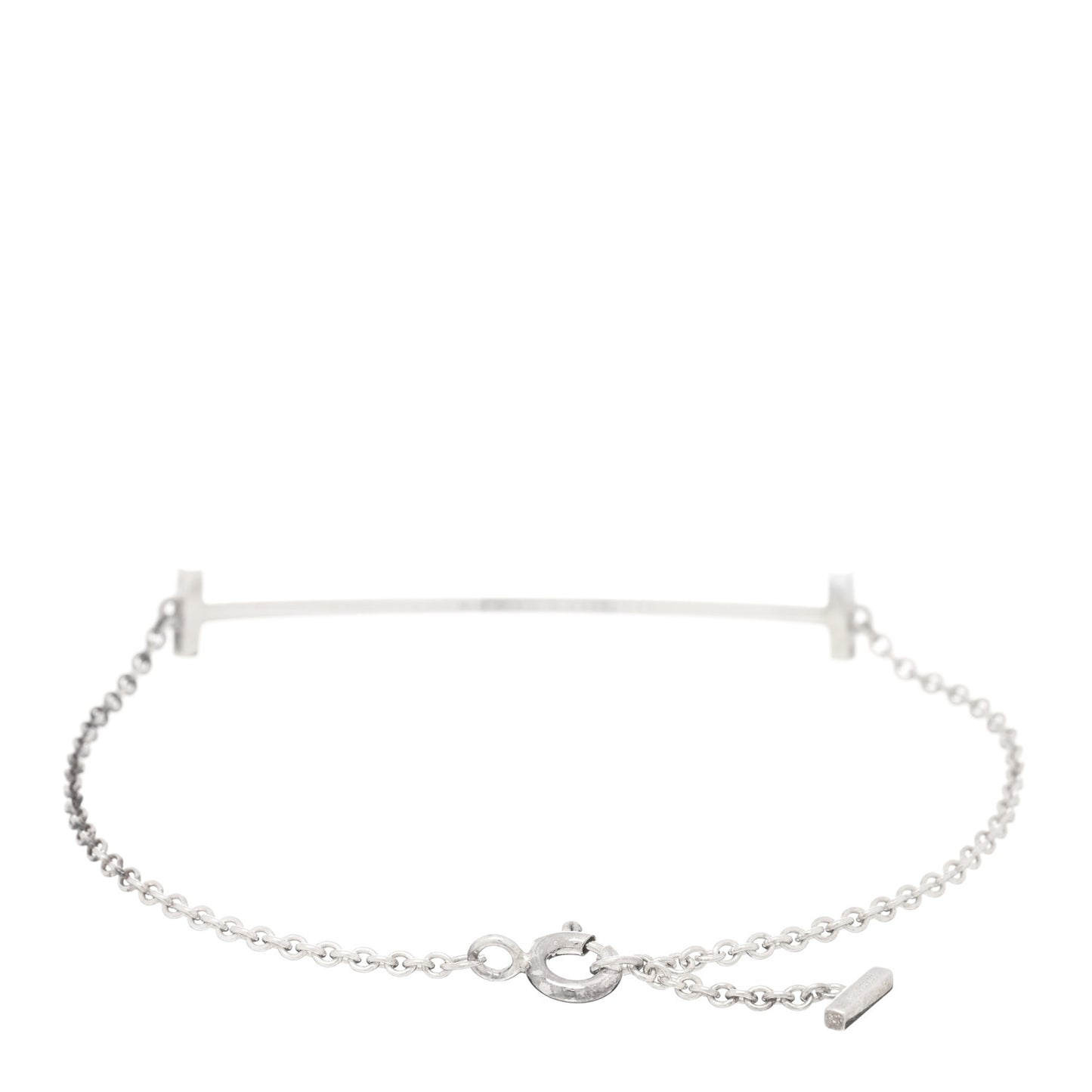 Sterling Silver T Smile Bracelet