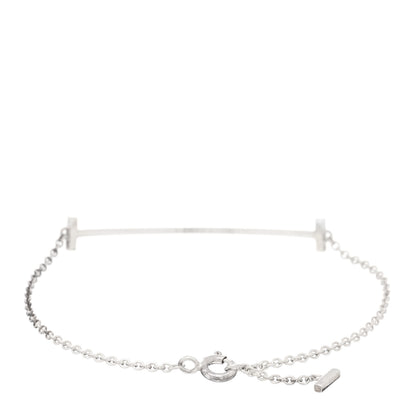 Tiffany Sterling Silver T Smile Bracelet 2 of 3