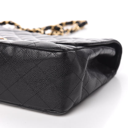 Chanel Caviar Quilted Jumbo Single Flap Black 6 of 15